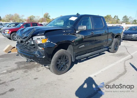 2023 Chevrolet Silverado 1500 4Wd Short Bed Custom/4Wd Standard Bed Custom z USA, uszkodzony, nr VIN 1GCPDBEK7PZ153523